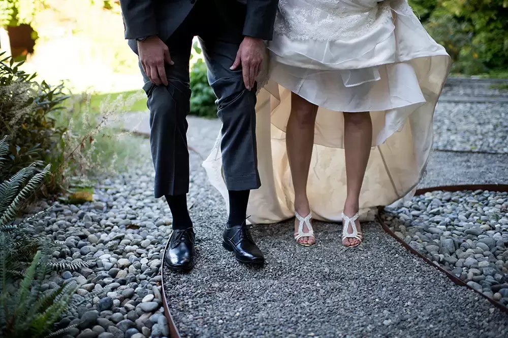 Alderbrook Resort Weddings
from ​Photographer Robert Knapp The bride and groom, for some reason are showing their ankles