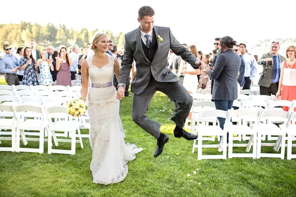 Alderbrook Resort Weddings
from ​Photographer Robert Knapp Is clicking his heels in the air