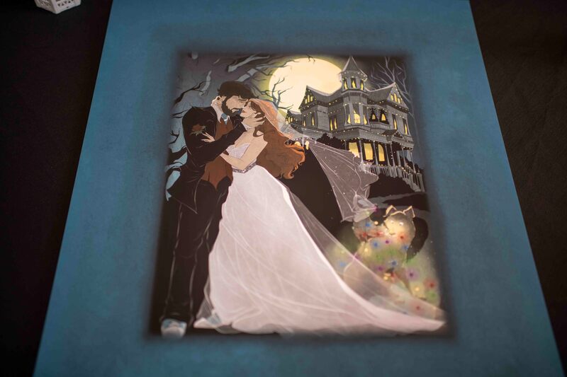 Wedding Art for guests to sign