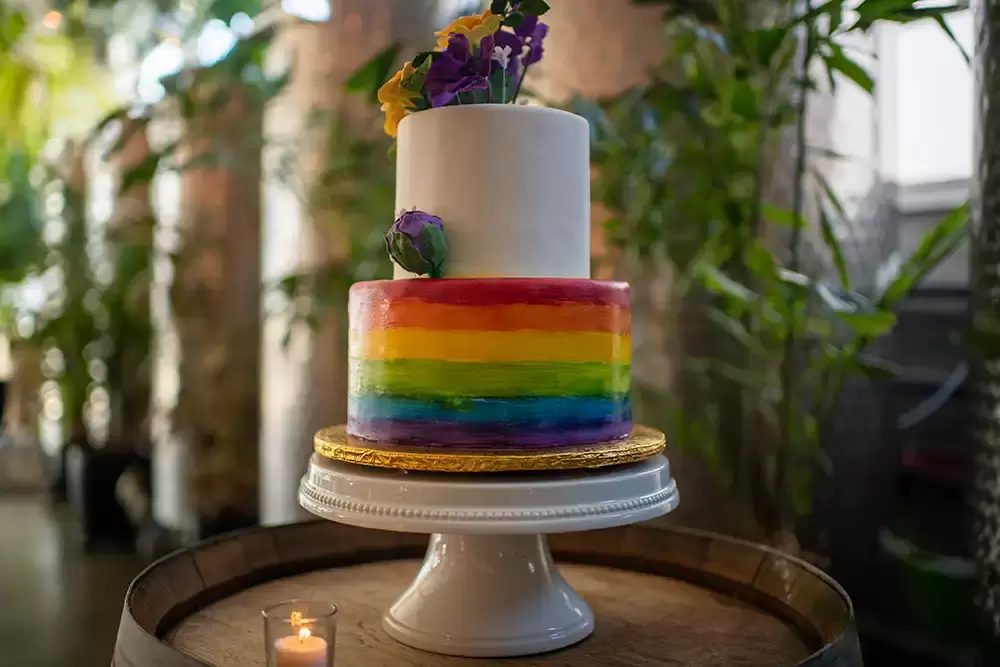 LGBTQ Wedding Photographer Robert Knapp at Cooper Hall - Love is Love