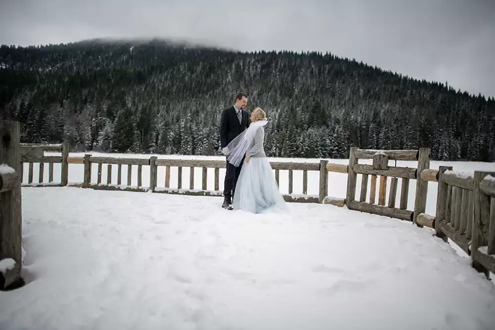 Mt Hood Meadows Wedding 
A Wedding in the Snow 
at this 
Meadows Wedding Venue