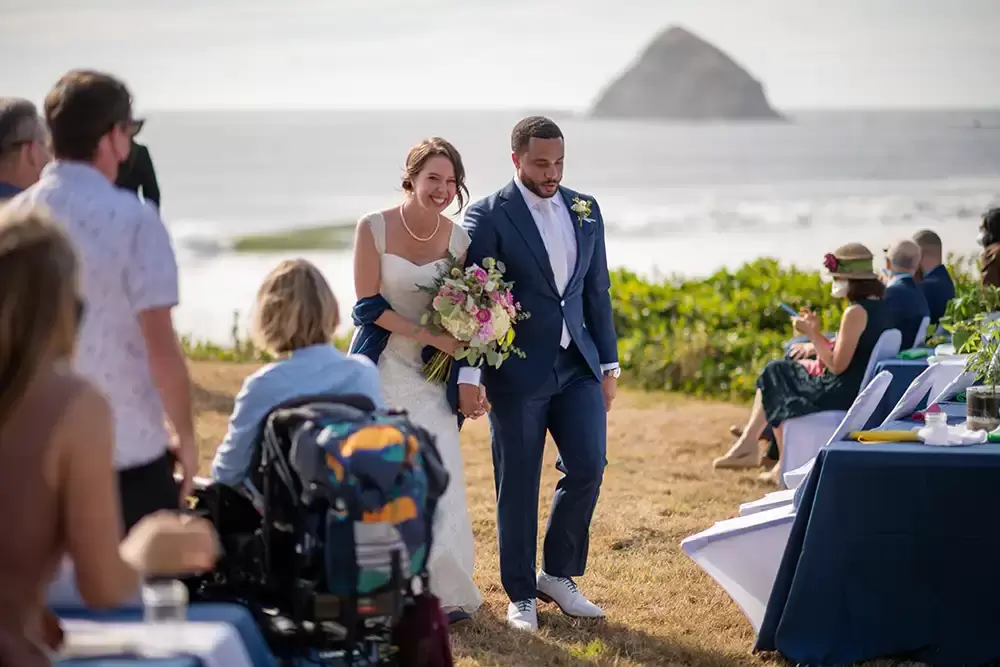 Oregon Coast Beach Wedding Photography from Modern Art Photograph