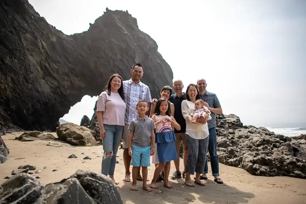 family photos beach 